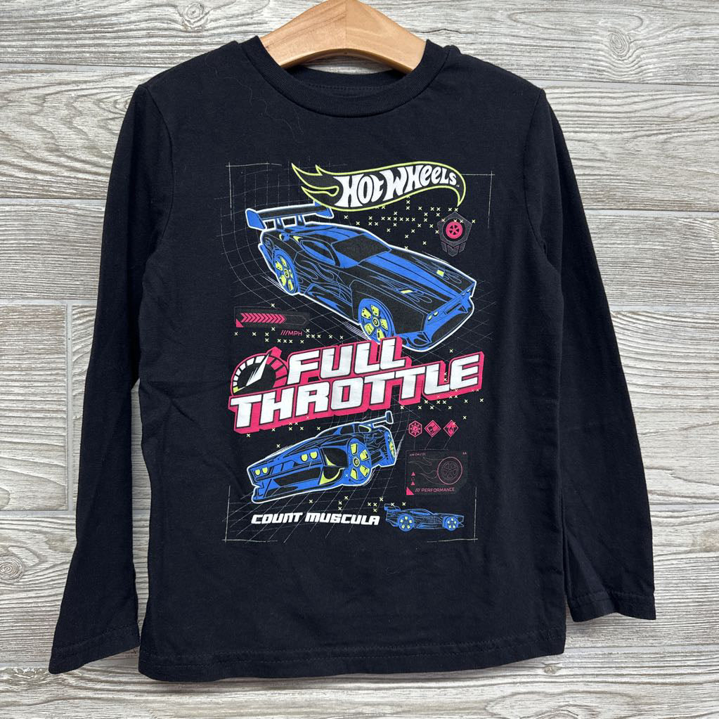 LS Shirt Full Throttle Hot Wheels 6