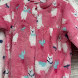 NEW 2 Pc LS Plush Outfits Alpacas Dots 0-3M