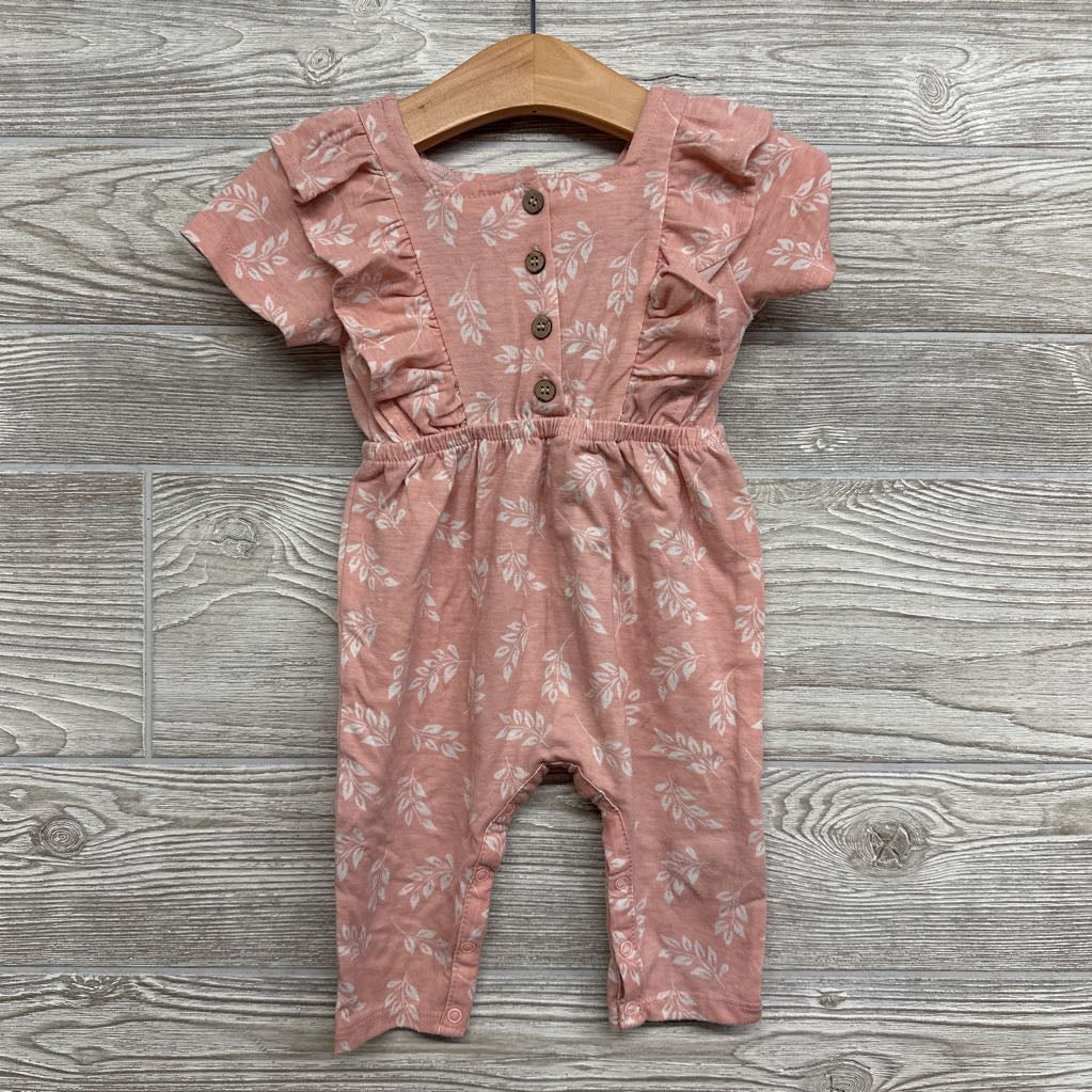 Flutter Sleeve Outfit Leaves 3-6M