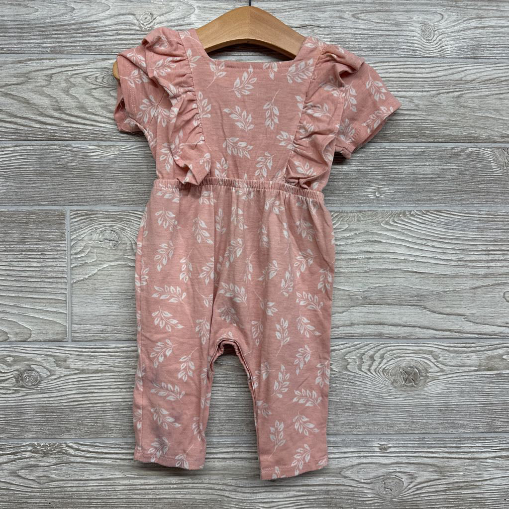 Flutter Sleeve Outfit Leaves 3-6M