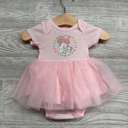 Nw/oT Ribbed Tulle Dress Minnie Mouse NB