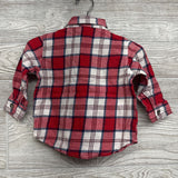 LS Plaid Button Up Shirt 6-12M