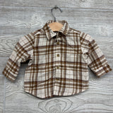 LS Plaid Button Up Shirt 3-6M