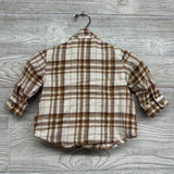 LS Plaid Button Up Shirt 3-6M