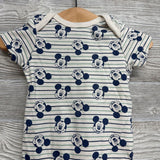 Bodysuit Stripes Mickey Mouse 6-9M