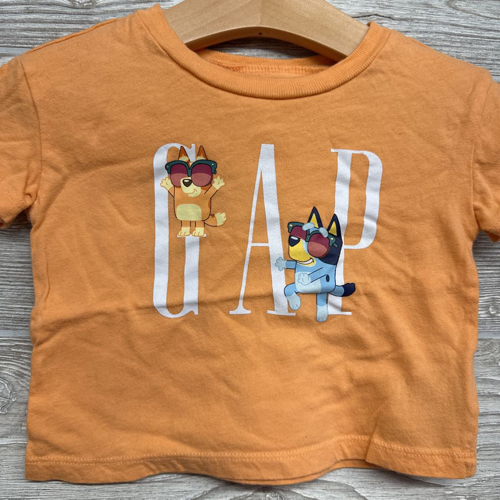 Cropped Shirt Bluey Bingo 12-18M