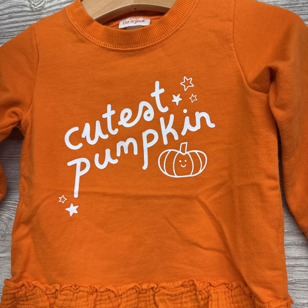 Crewneck Cutest Pumpkin 18M