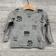 LS Shirt Chest Pocket Frankenstein Mummies 12-18M