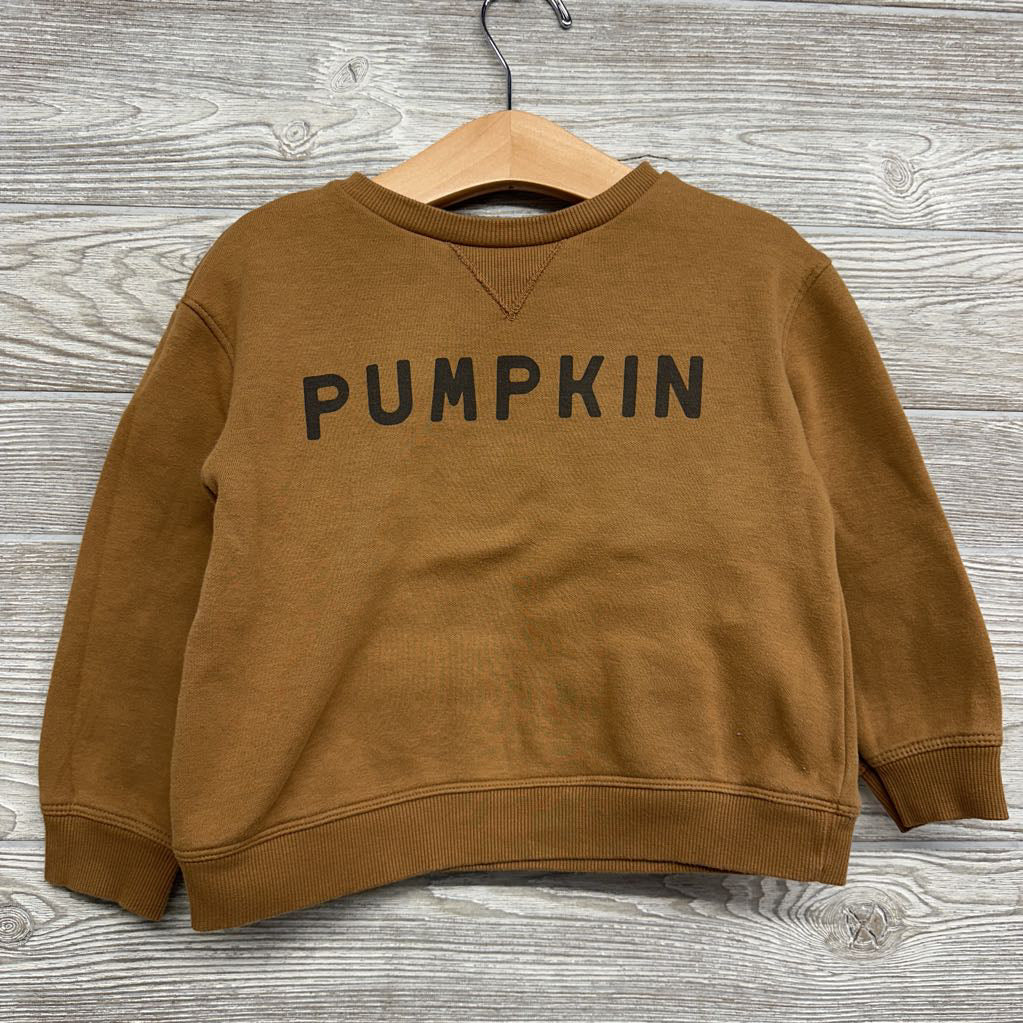 Crewneck Pumpkin 3T