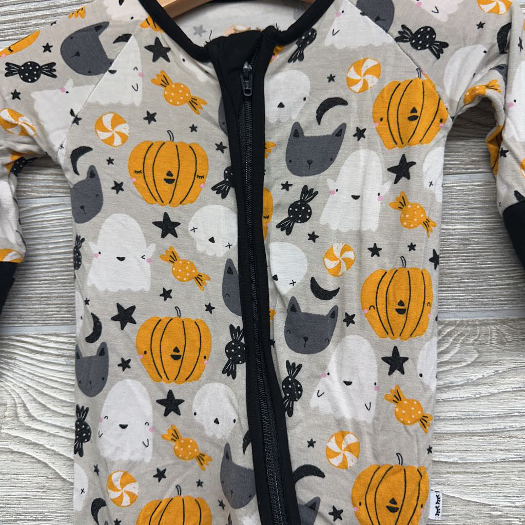 Bamboo Sleeper Pumpkins Ghosts Cats NB