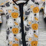 Bamboo Sleeper Pumpkins Ghosts Cats NB