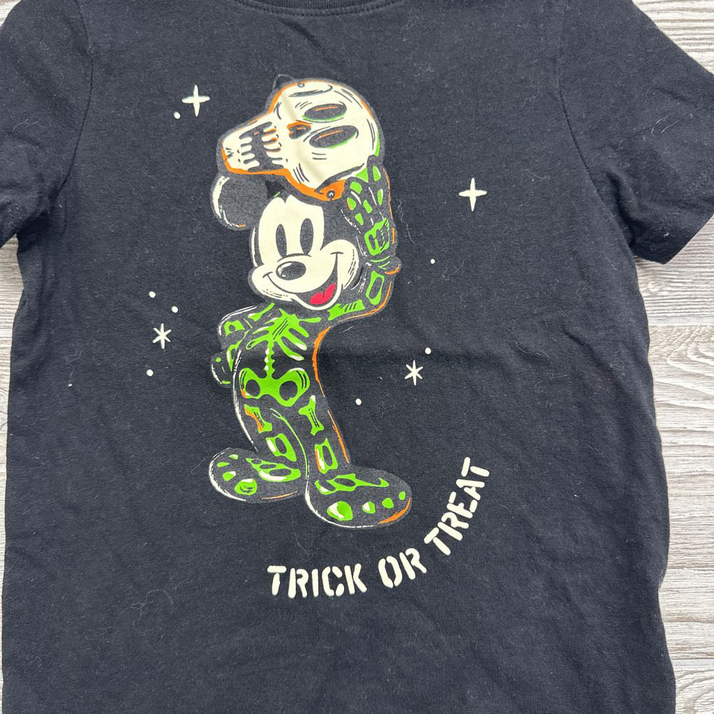 Shirt Mickey Mouse Skeleton 4T