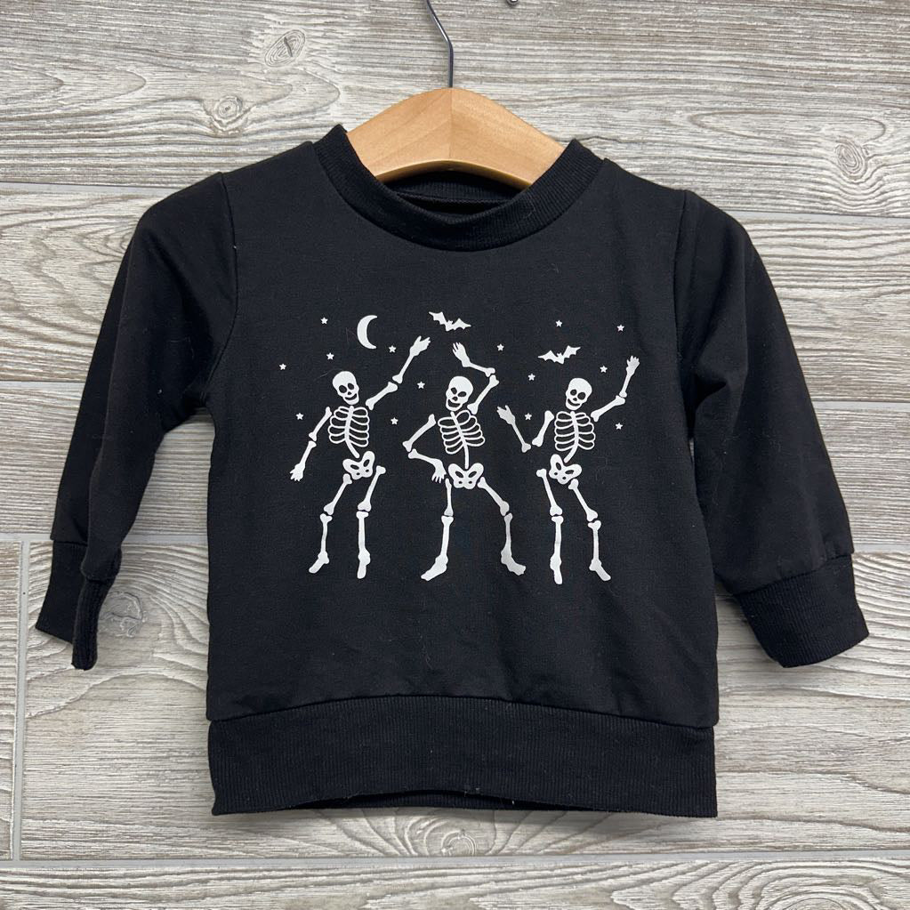 Crewneck Skeletons Dancing 6M