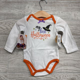 NEW LS Bodysuit My First Halloween 12M