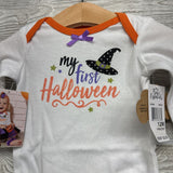 NEW LS Bodysuit My First Halloween 12M
