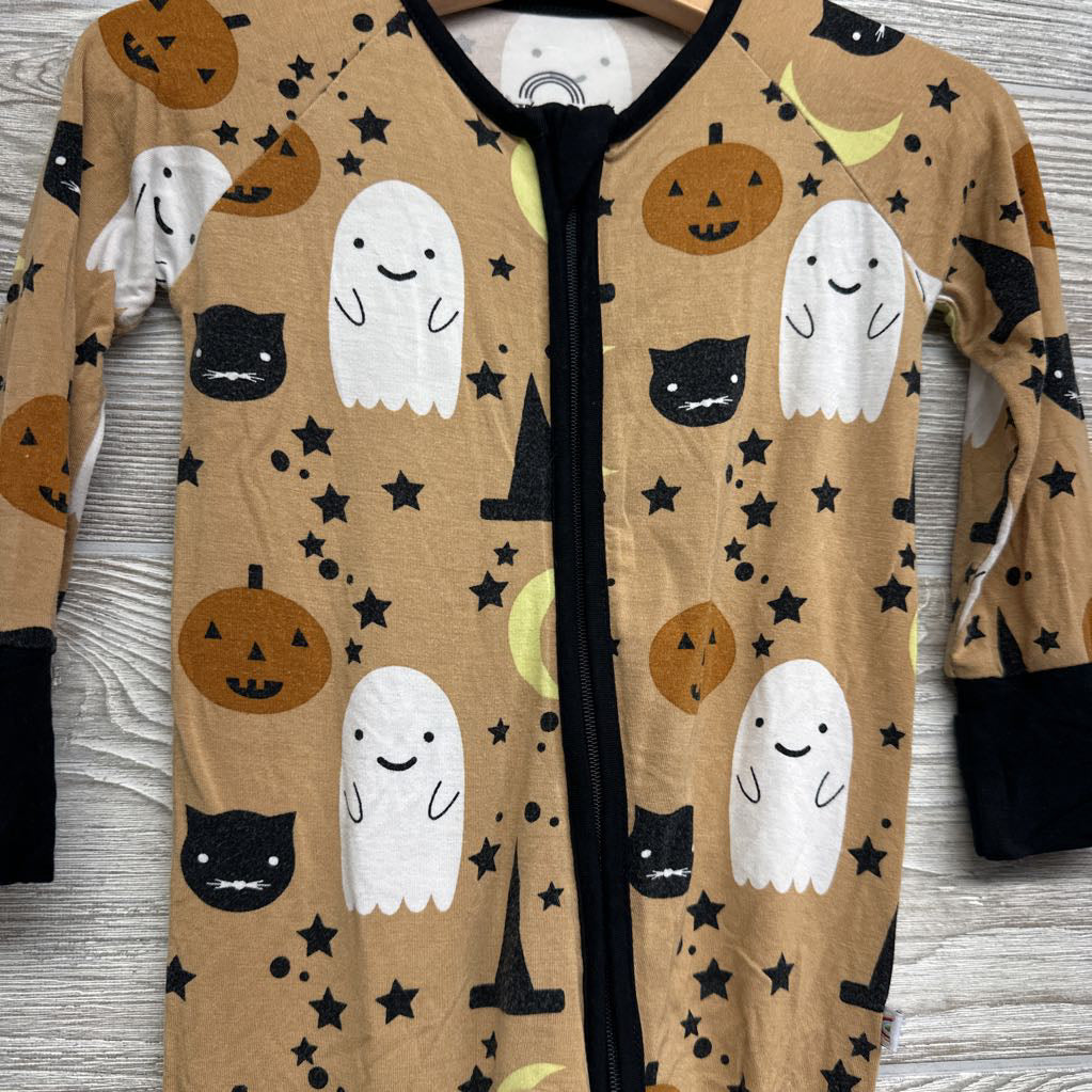 Bamboo Sleeper Ghosts Pumpkins Cats 6-12M *