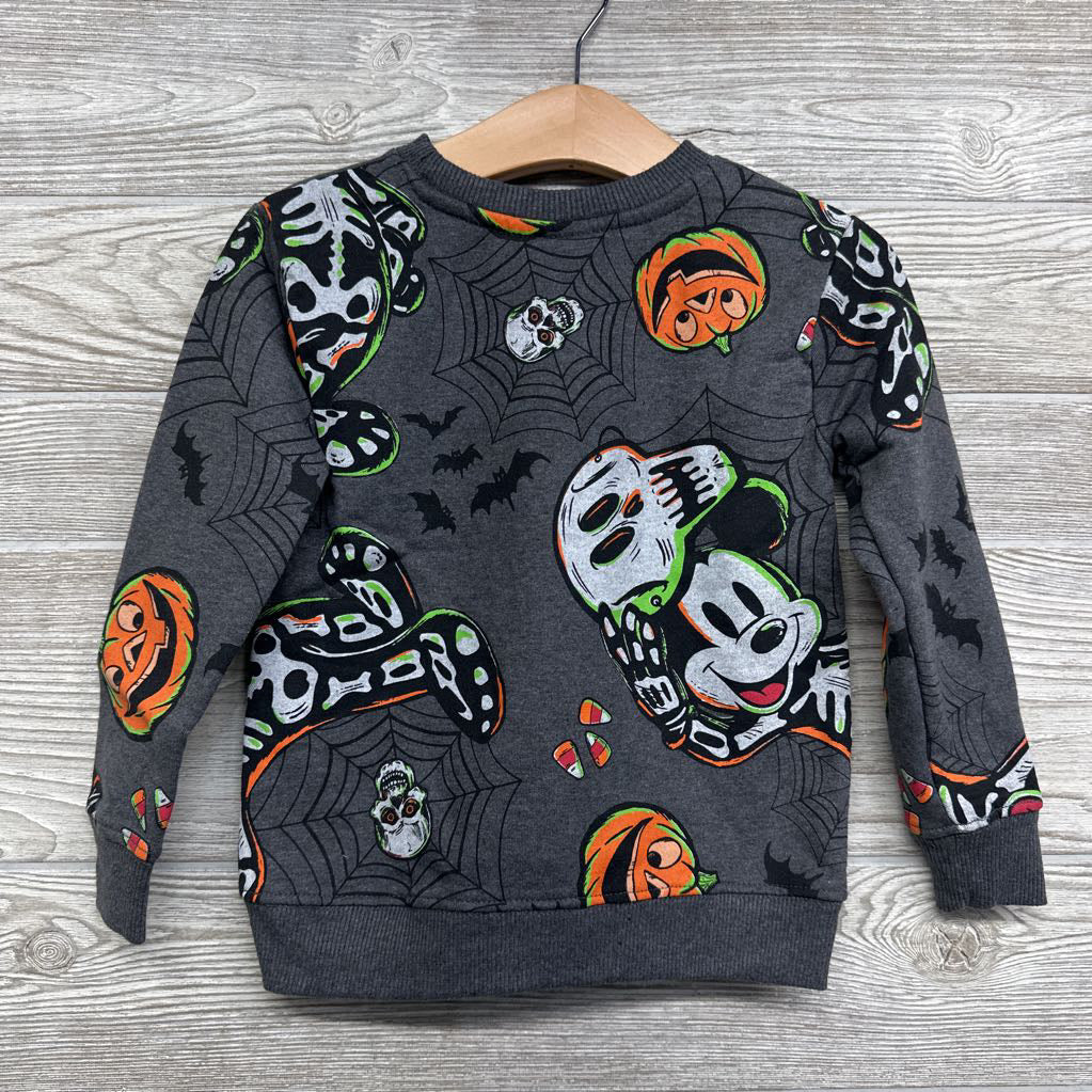 Crewneck Mickey Mouse Pumpkins 4T