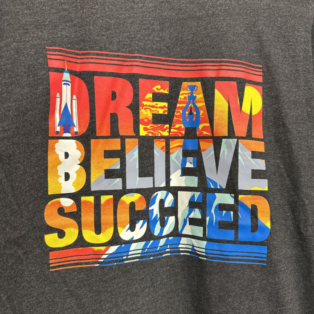 Shirt Dream Believe Succeed 10