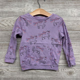 Waffle Knit Shirt Unicorns3t