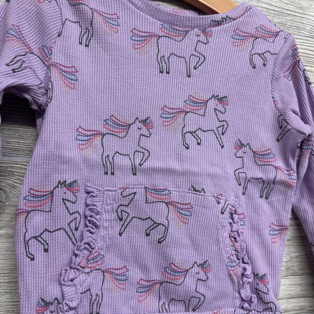 Waffle Knit Shirt Unicorns3t
