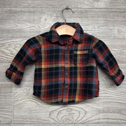 Plaid Button Up Shirt 3-6M