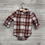 Plaid Button Up Shirt 6M