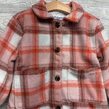 Plaid Button Up Shacket 4t