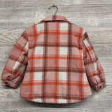 Plaid Button Up Shacket 4t