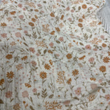 Muslin Changing Pad Cover Flowers