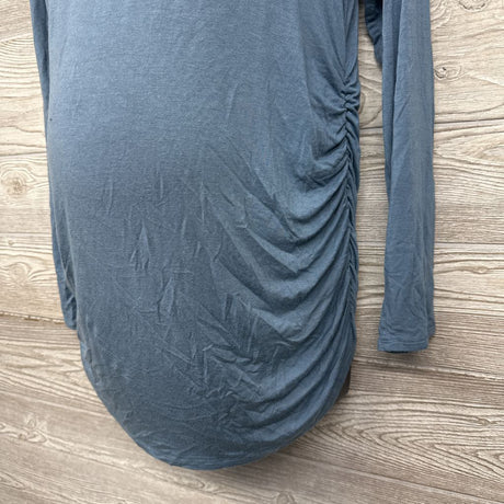 LS Ruched V Neck Shirt Large