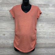 V Neck Ruched Shirt Medium