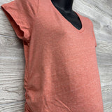 V Neck Ruched Shirt Medium