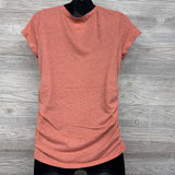 V Neck Ruched Shirt Medium