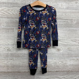 2 Pc LS Bamboo PJs Believe The Polar Express 3T *