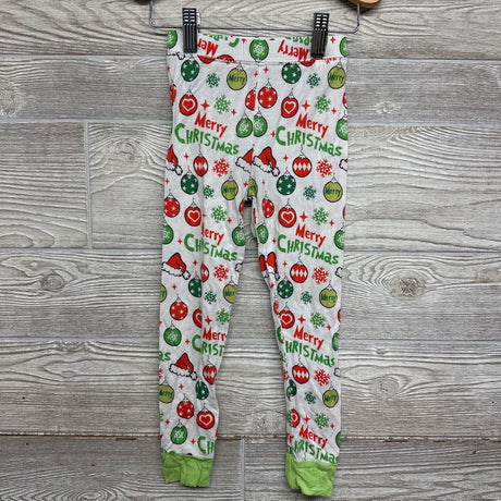 2 Pc LS Bamboo PJs Merry Christmas Grinch 3-4