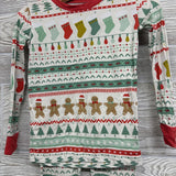 2 Pc LS Bamboo PJs Nordic Stockings Gingerbread 2T *