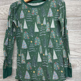 2 Pc LS Bamboo PJs Trees Stars 7-8*