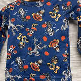 2 Pc LS PJs Mickey Minnie Pumpkins 2T