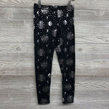 NEW Leggings Foil Spiderwebs Dots 7-8