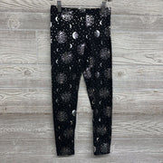 NEW Leggings Foil Spiderwebs Dots 7-8