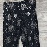NEW Leggings Foil Spiderwebs Dots 7-8