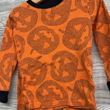 2 Pc LS PJs Dotted Pumpkins 4T