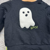 Crewneck Ghost Boo & French Terry Harem Pants Ghosts 12M
