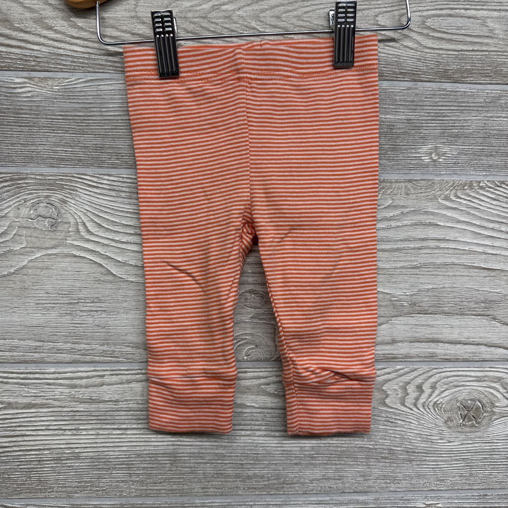 LS Bodysuit Little Boo & Pants Stripes 6M