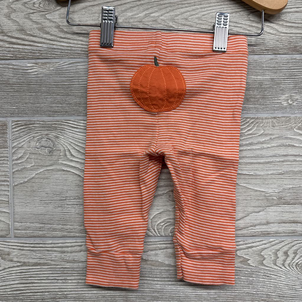 LS Bodysuit Little Boo & Pants Stripes 6M