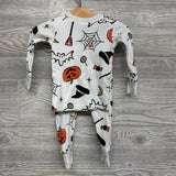 2 Pc LS PJ Pumpkins Witch Hats 12M