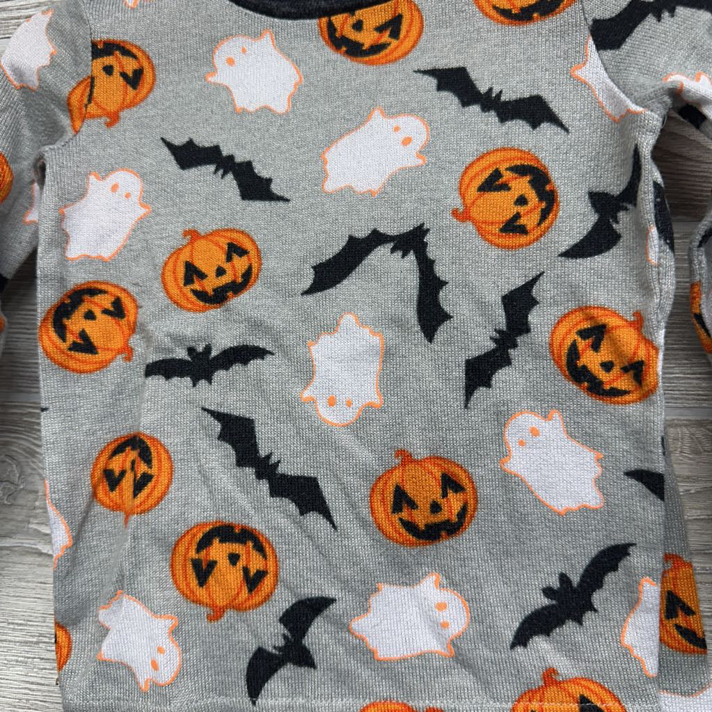 2 Pc LS PJs Ghosts Pumpkins Bats 2T