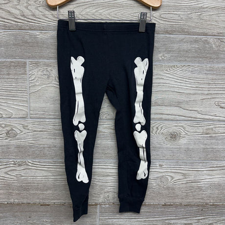 2 Pc LS PJs Skeleton Ghost 4T