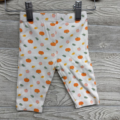 LS Ribbed Skirted Bodysuit Thankful & Leggings Pumpkins 3M