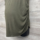 Henley Ribbed Shirt Large